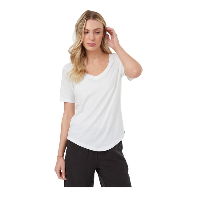 Tentree Women's TreeBlend V-Neck T Shirt