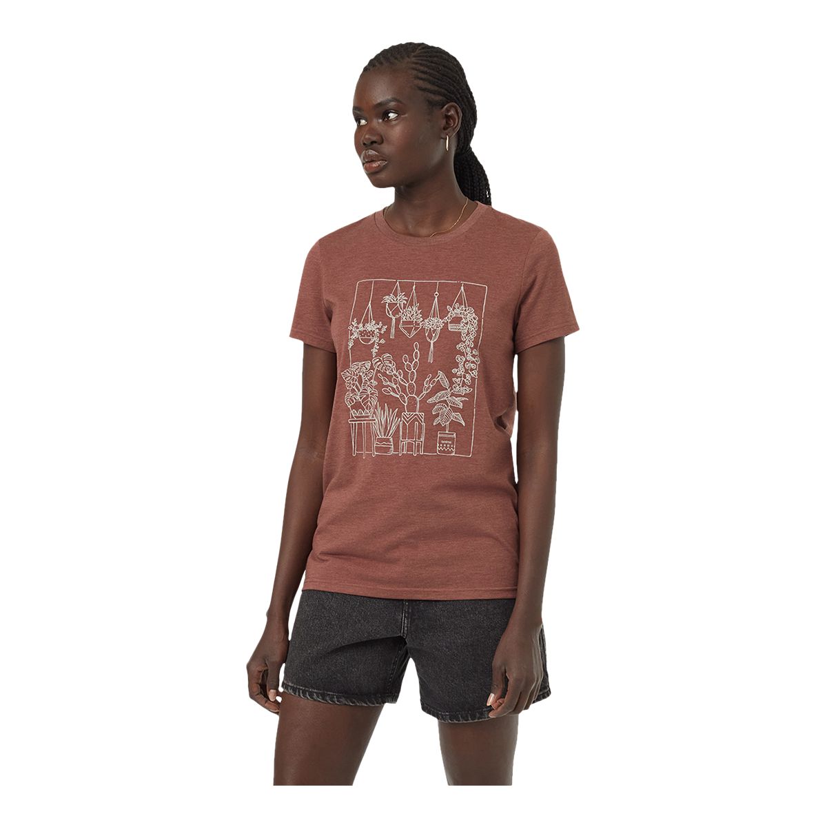 Tentree Women's Plant Club T Shirt