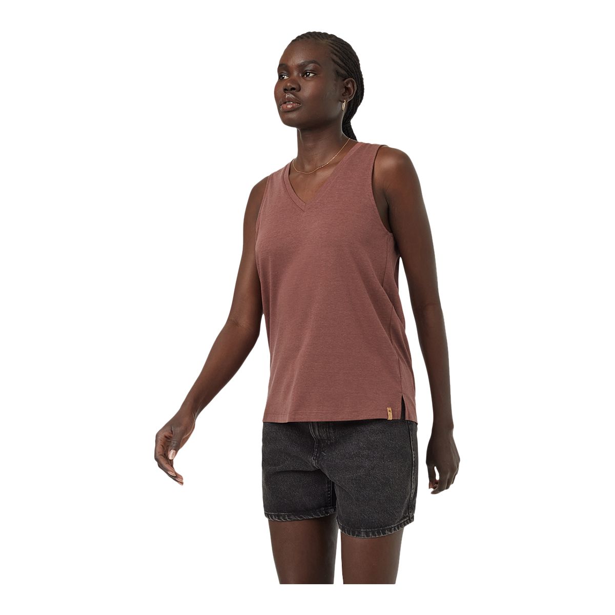 Tentree Women’s TreeBlend V Neck Tank