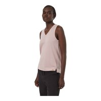 Tentree Women's TreeBlend V-Neck Tank Top Front_Three_Fourths_Angled_Left