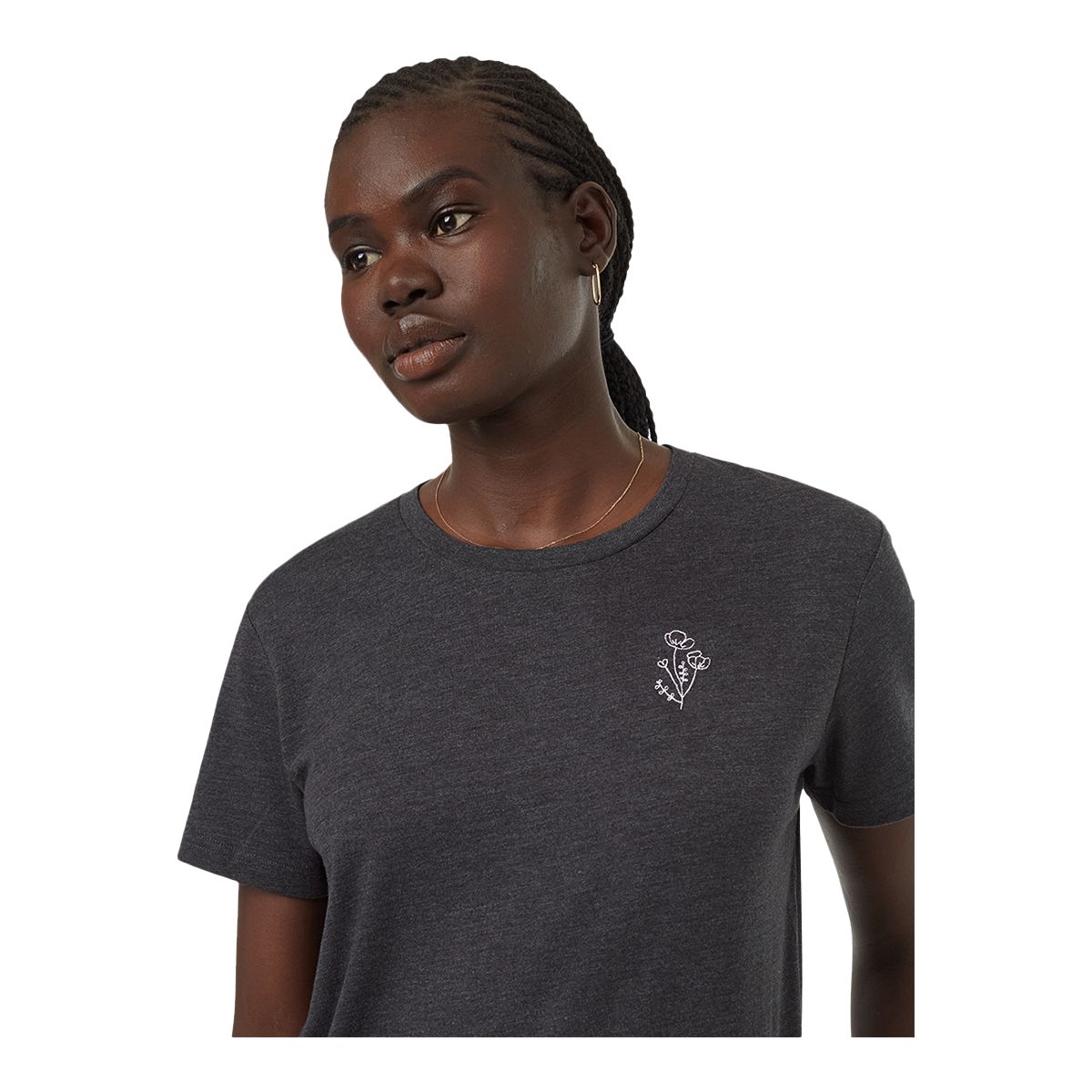 Tentree Women’s Wildflower Embroidery T Shirt