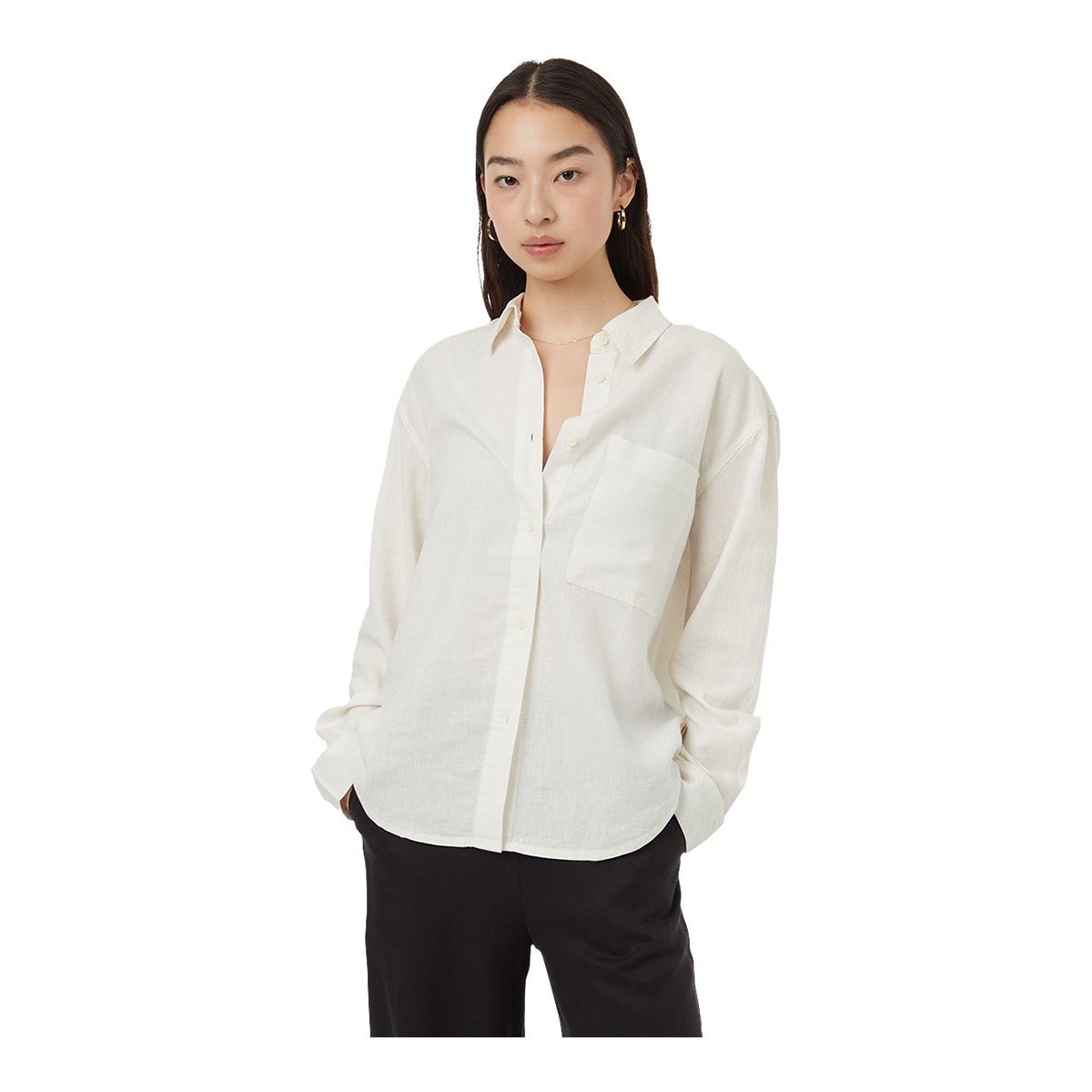 Image of Tentree Women's Hemp Button Front Shirt