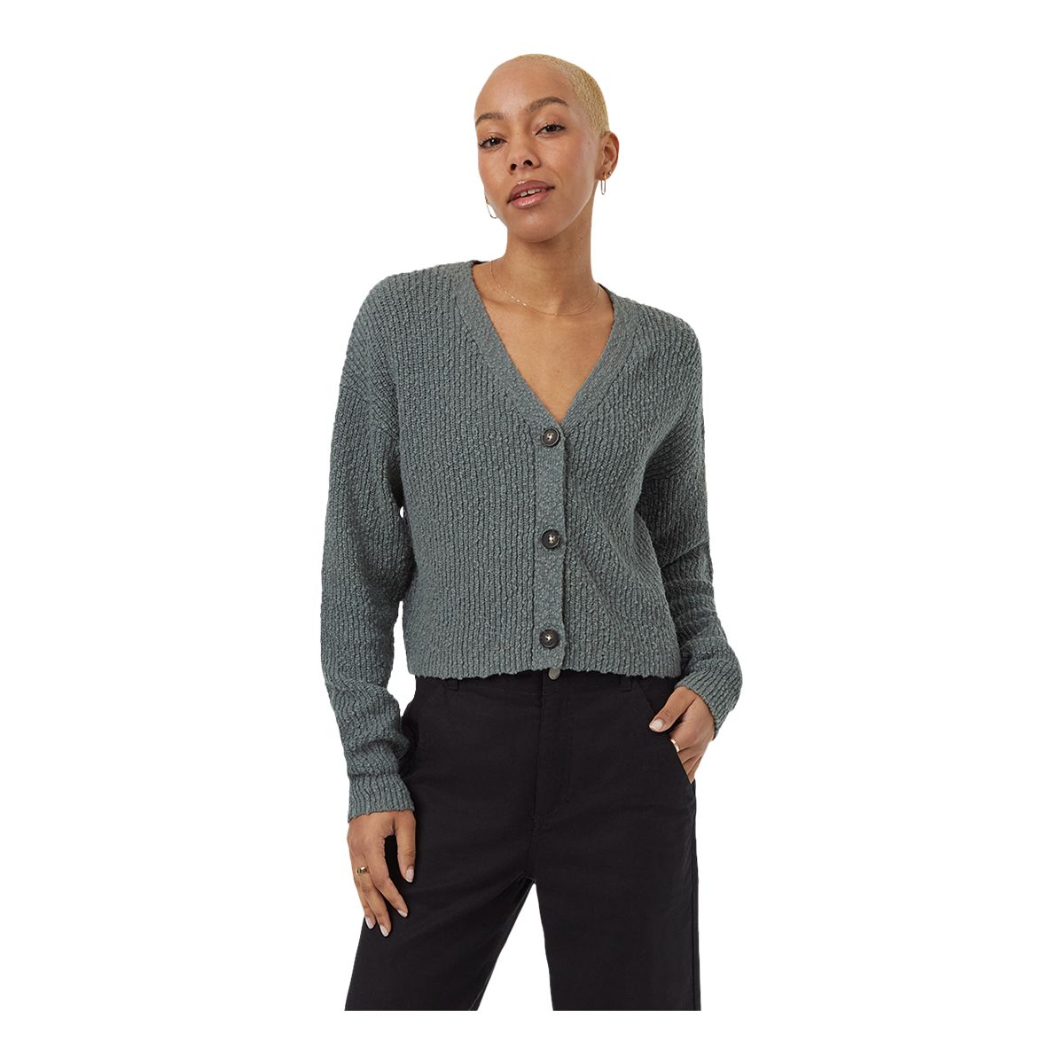 Tentree Women's Hiline Boucle Cardigan