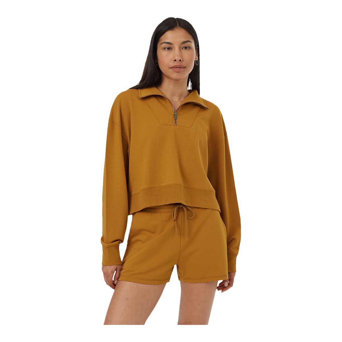 Tentree Women's Softterry Light 1/4 Zip Top