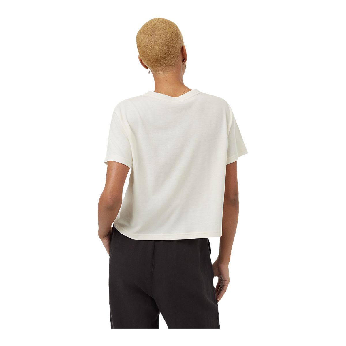 Tentree Women's Floral Crop T Shirt