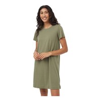 Tentree Women's TreeBlend T Shirt Dress Front_Angled_Left