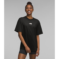 The North Face Women's Evolution Oversized T-Shirt Front_Angled_Right