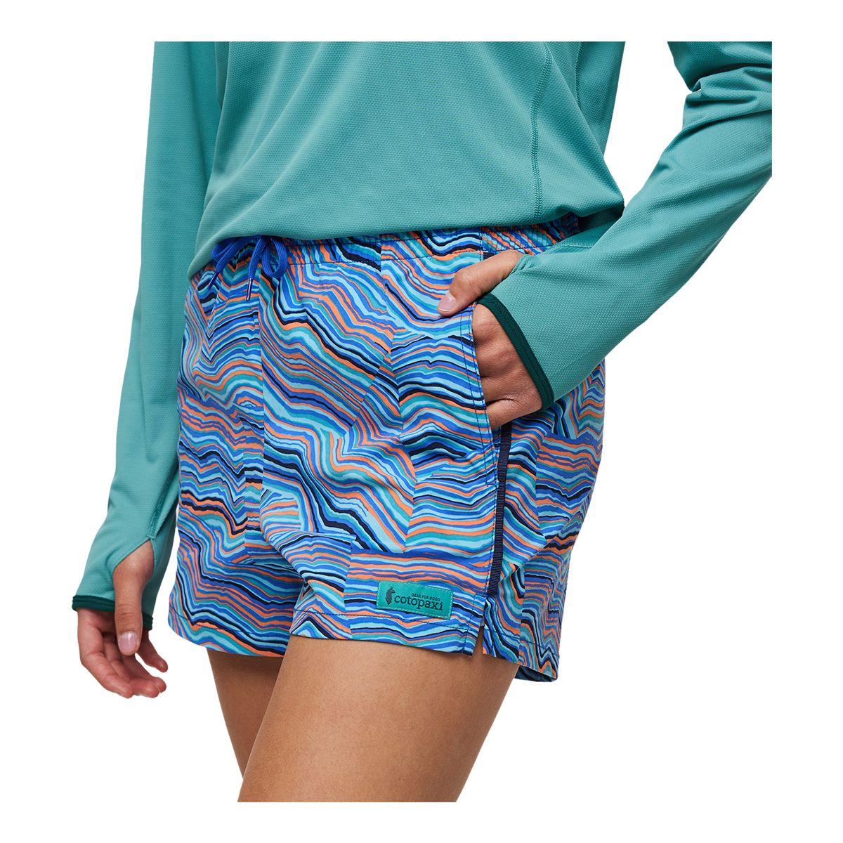 Cotopaxi Women's Brinco 3-inch Print UPF Shorts