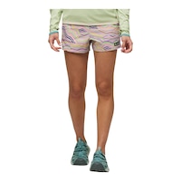 Cotopaxi Women's Brinco 3-inch Print UPF Shorts Front_Flat