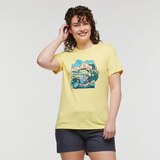 Cotopaxi Women's Utopia Organic T Shirt Front_Angled_Left