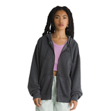 Vans Women's Everyday Oversized Zip Hoodie Front_Flat
