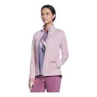 Skechers Women's Go Snuggle Jacket Front_Angled_Left