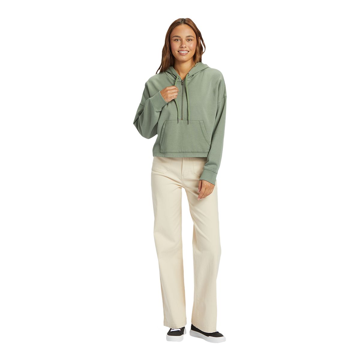 Roxy Women's Drakes Cove Half Zip Hoodie