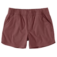 Carhartt Women's Relaxed Fit Ripstop Work Shorts Front_Flat