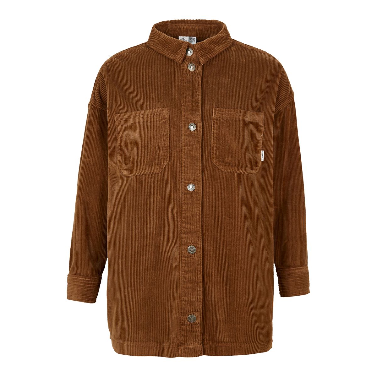 O'Neill Women's Cord Over Woven Long Sleeve Top