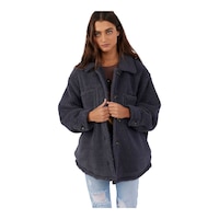 O'Neill Women's Heath Solid Jacket Front_Flat