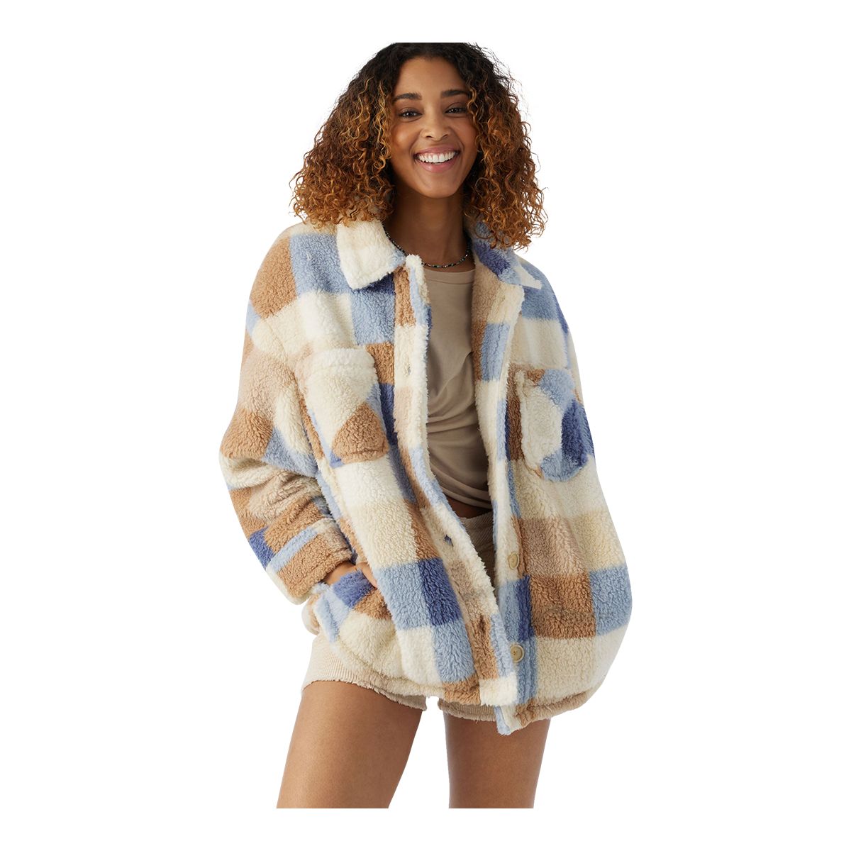 O'Neill Women's Heath Plaid Jacket