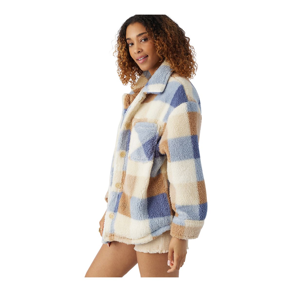 O'Neill Women's Heath Plaid Jacket