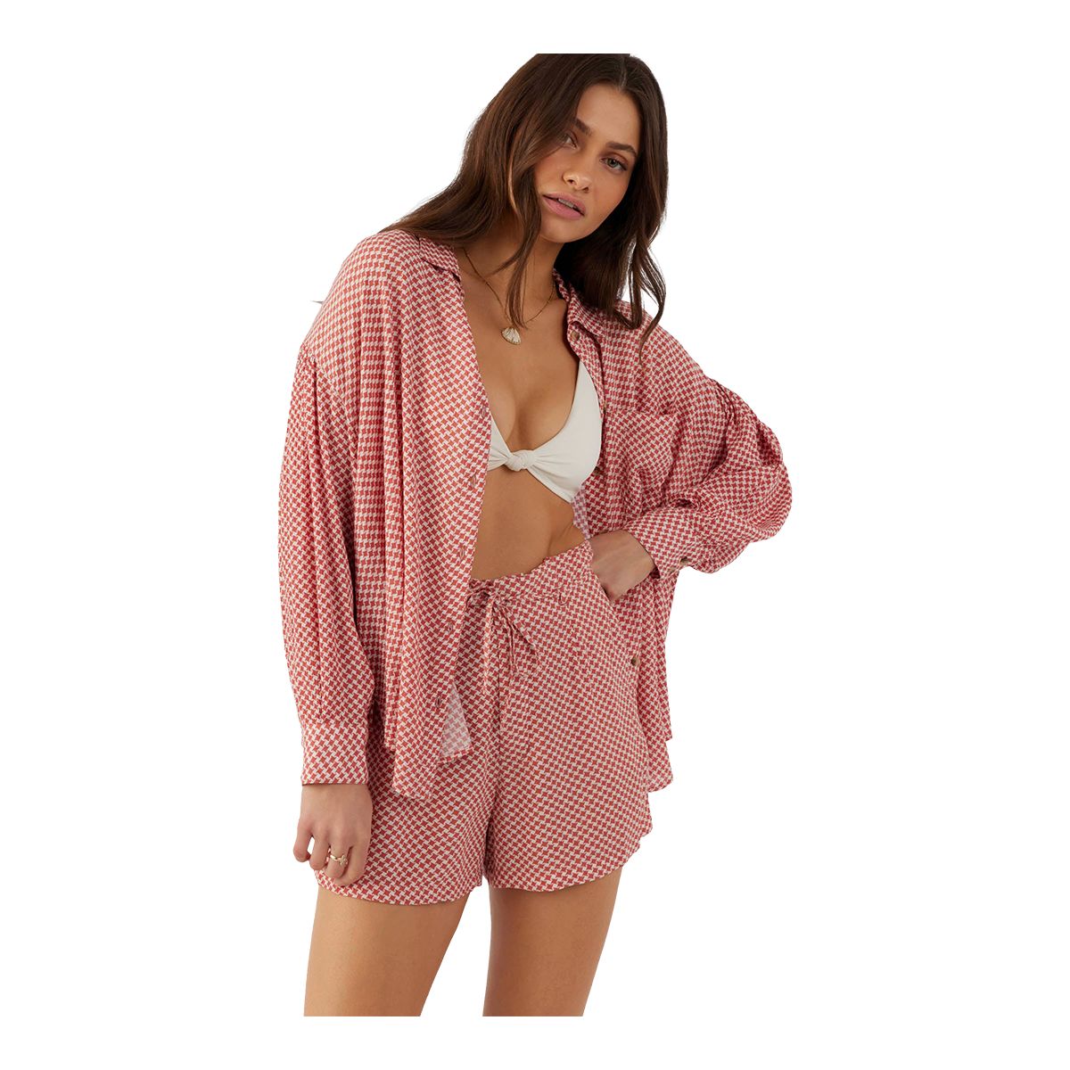 O'Neill Women's Hana Tunic Woven Top