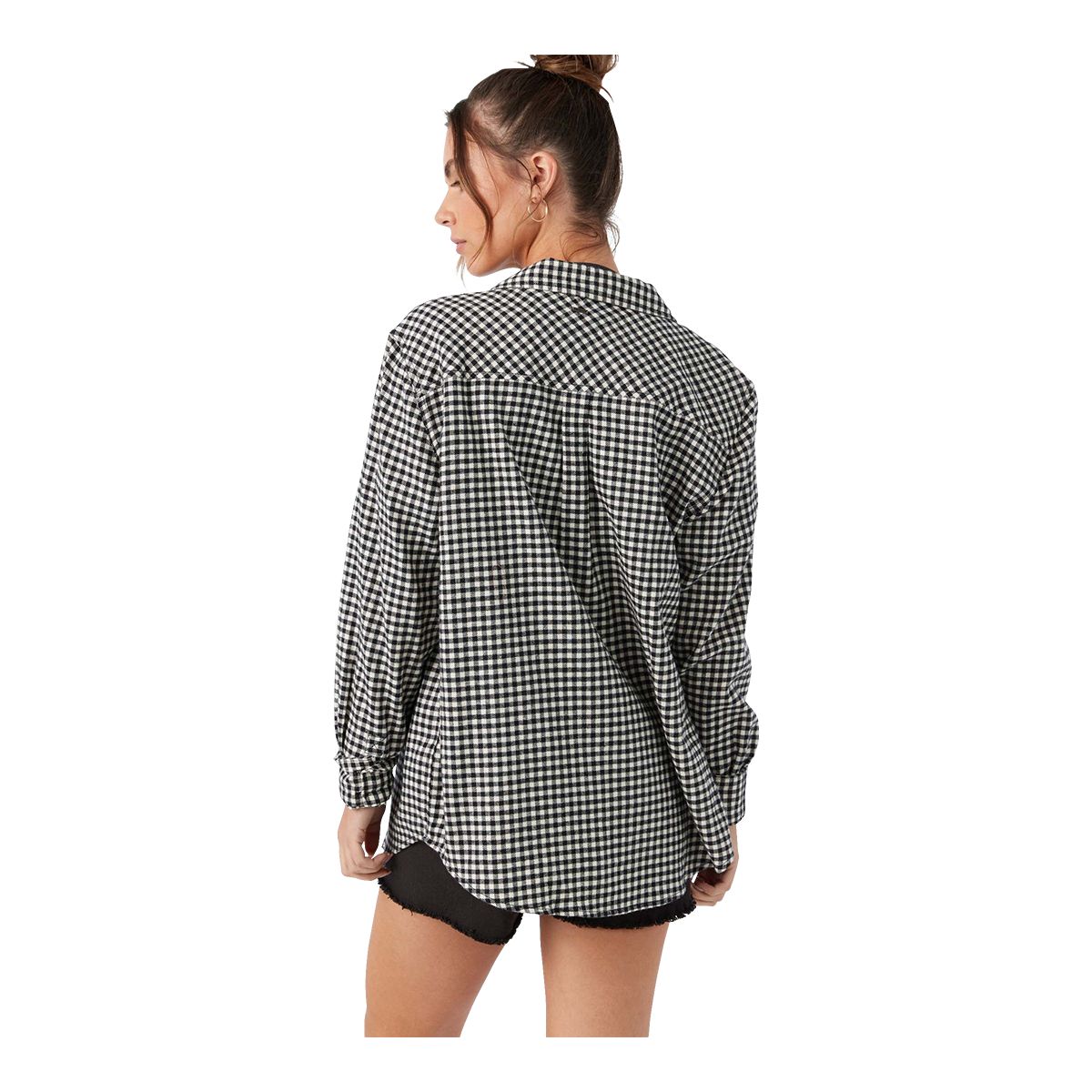 O'Neill Women's Logan Woven Flannel Top