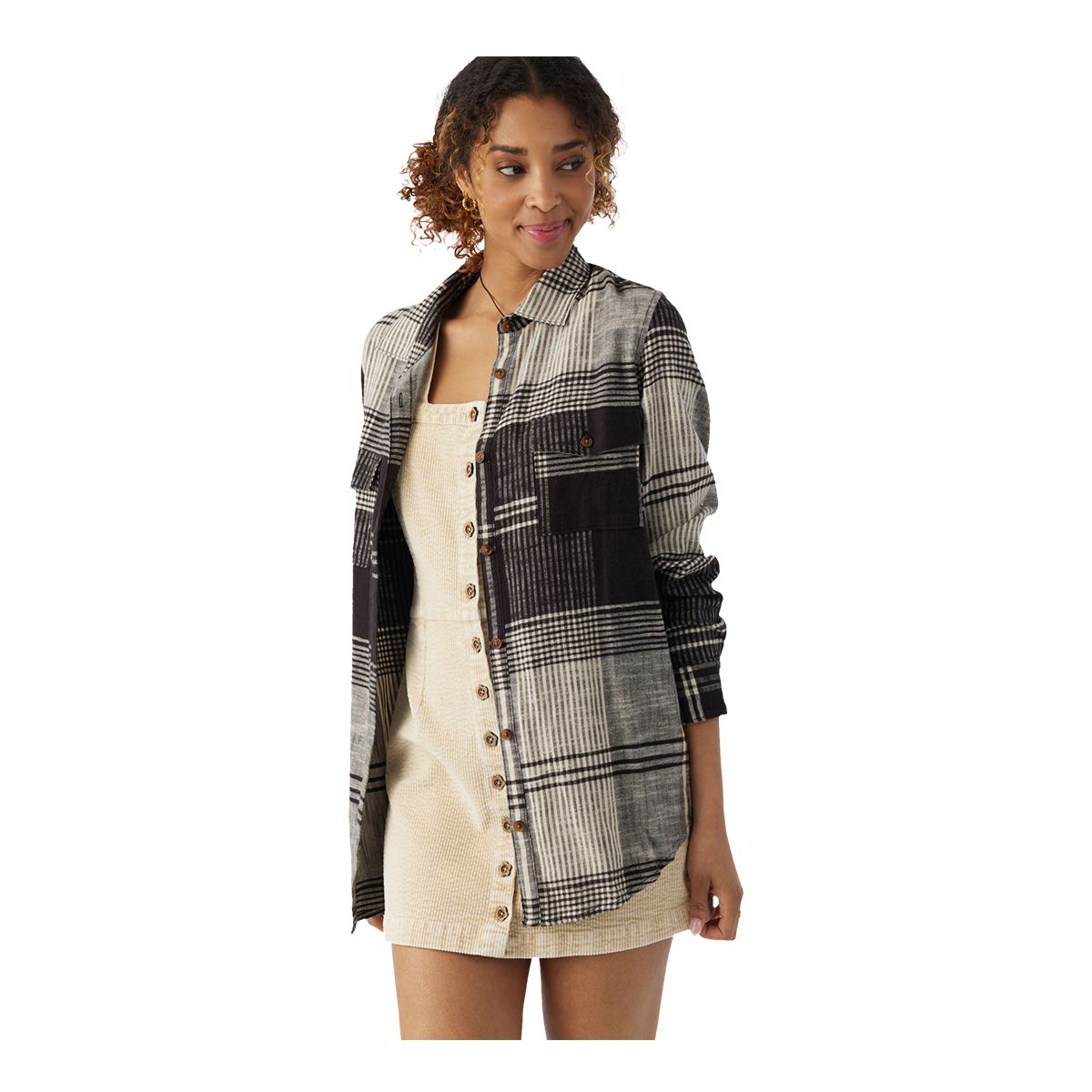 O'Neill Women's Brooks Woven Flannel Top