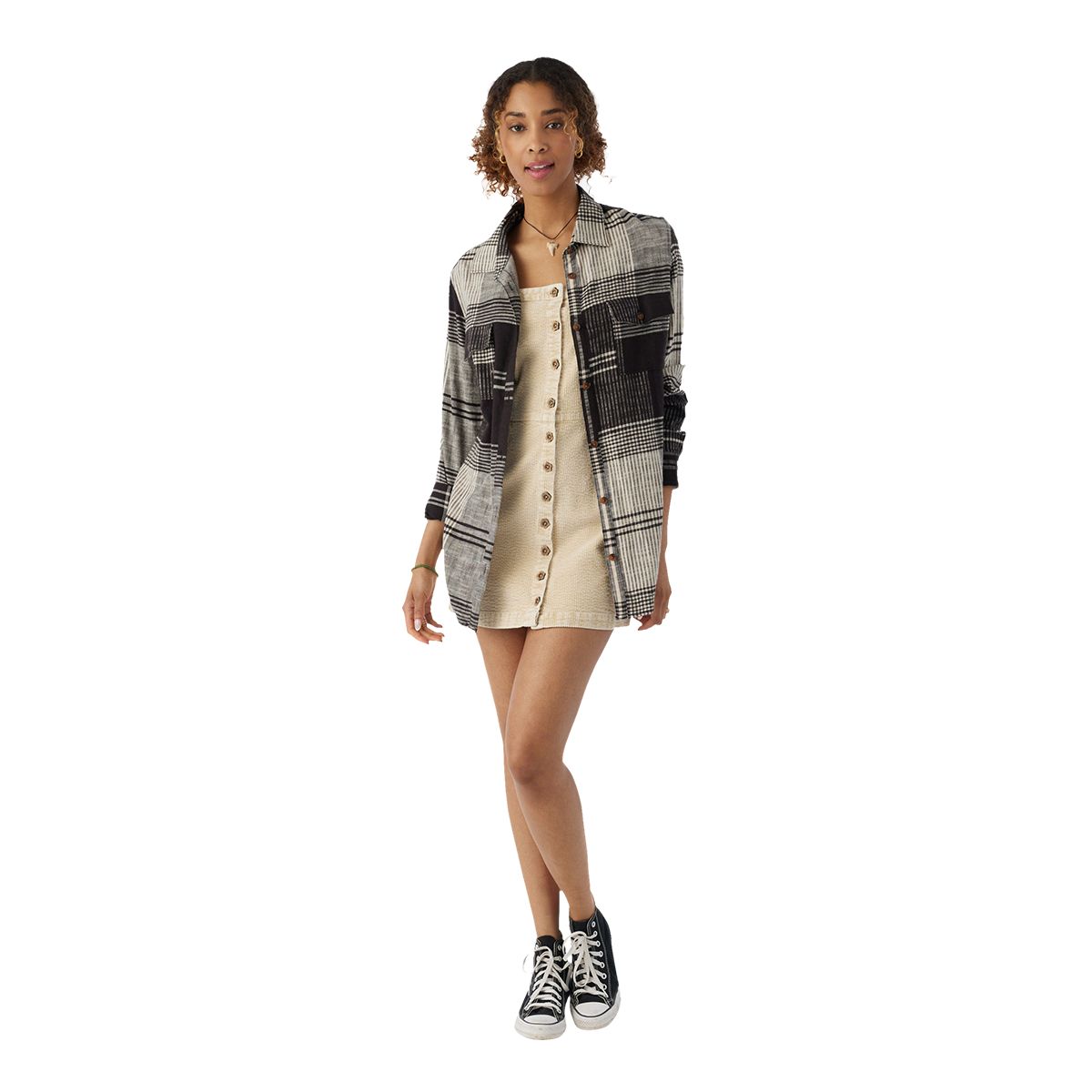 O'Neill Women's Brooks Woven Flannel Top