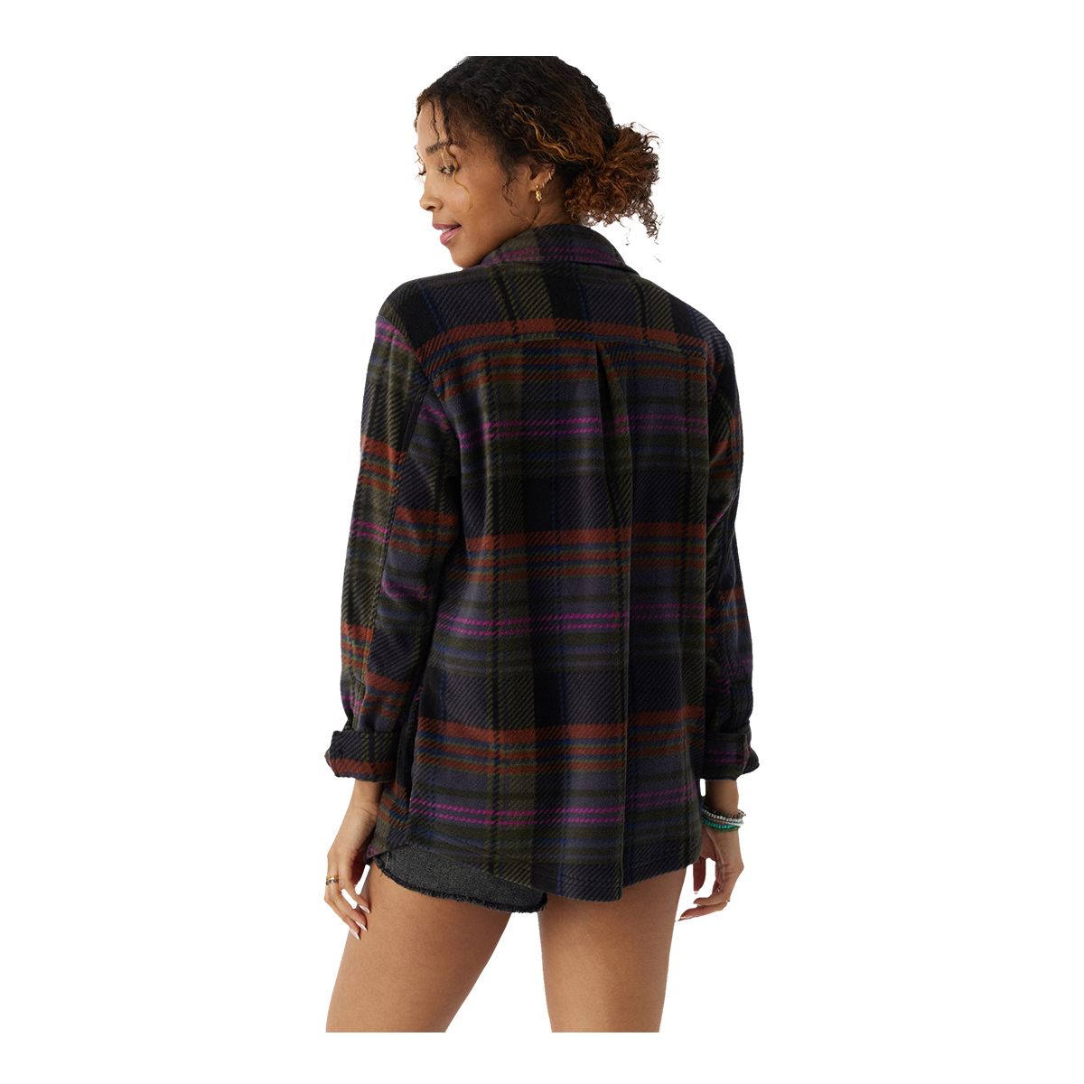 O'Neill Women's Collins Woven Fleece Top