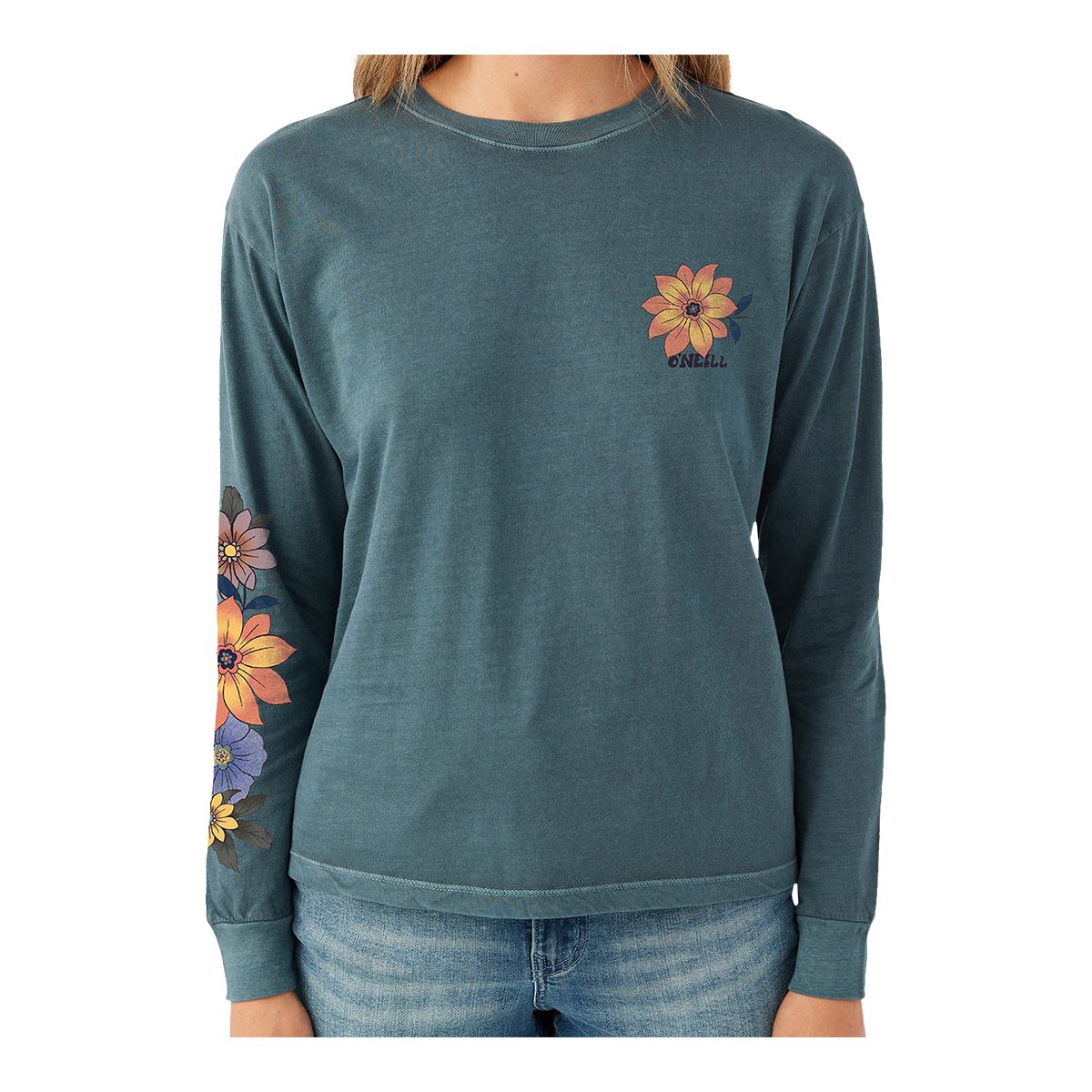 O'Neill Women's Tatum Floral Long Sleeve T Shirt