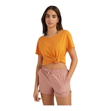 O'Neill Women's Essentials T-Shirt Front_Three_Fourths_Angled_Left