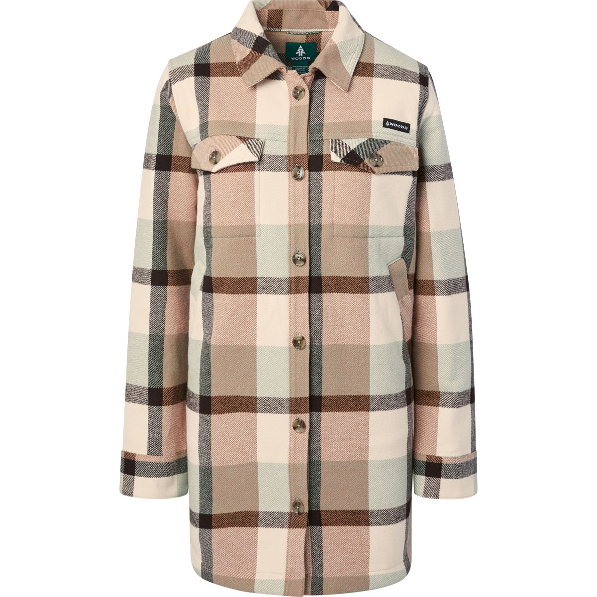 Woods Women's Evelyn Flannel Shacket