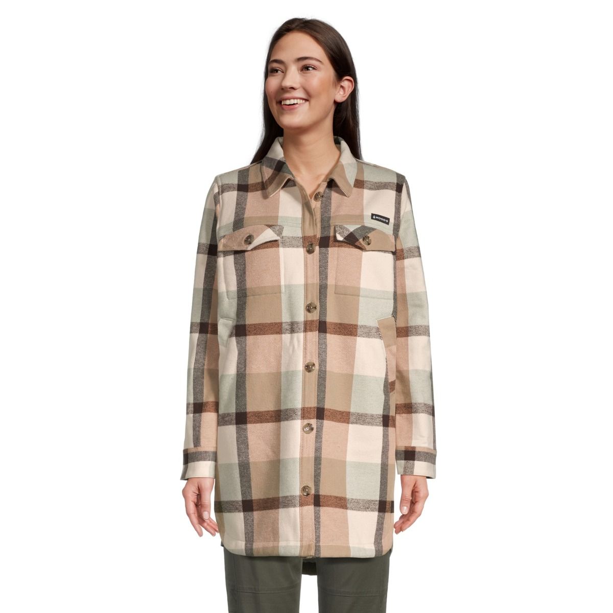 Woods Women's Evelyn Flannel Shacket