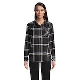 Ripzone Women's Quinn Flannel Shirt Front_Flat