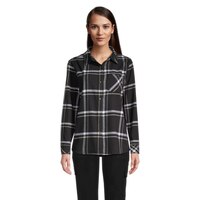 Ripzone Women's Quinn Flannel Shirt Front_Flat