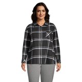 Ripzone Women's Quinn Flannel Shirt Front_Flat