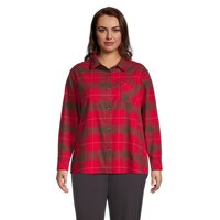 Ripzone Women's Quinn Flannel Shirt Front_Flat