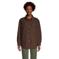 Ripzone Women's Lynn Shacket Front_Flat