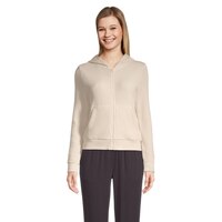Ripzone Women's Kinsley Waffle Full Zip Hoodie Front_Flat