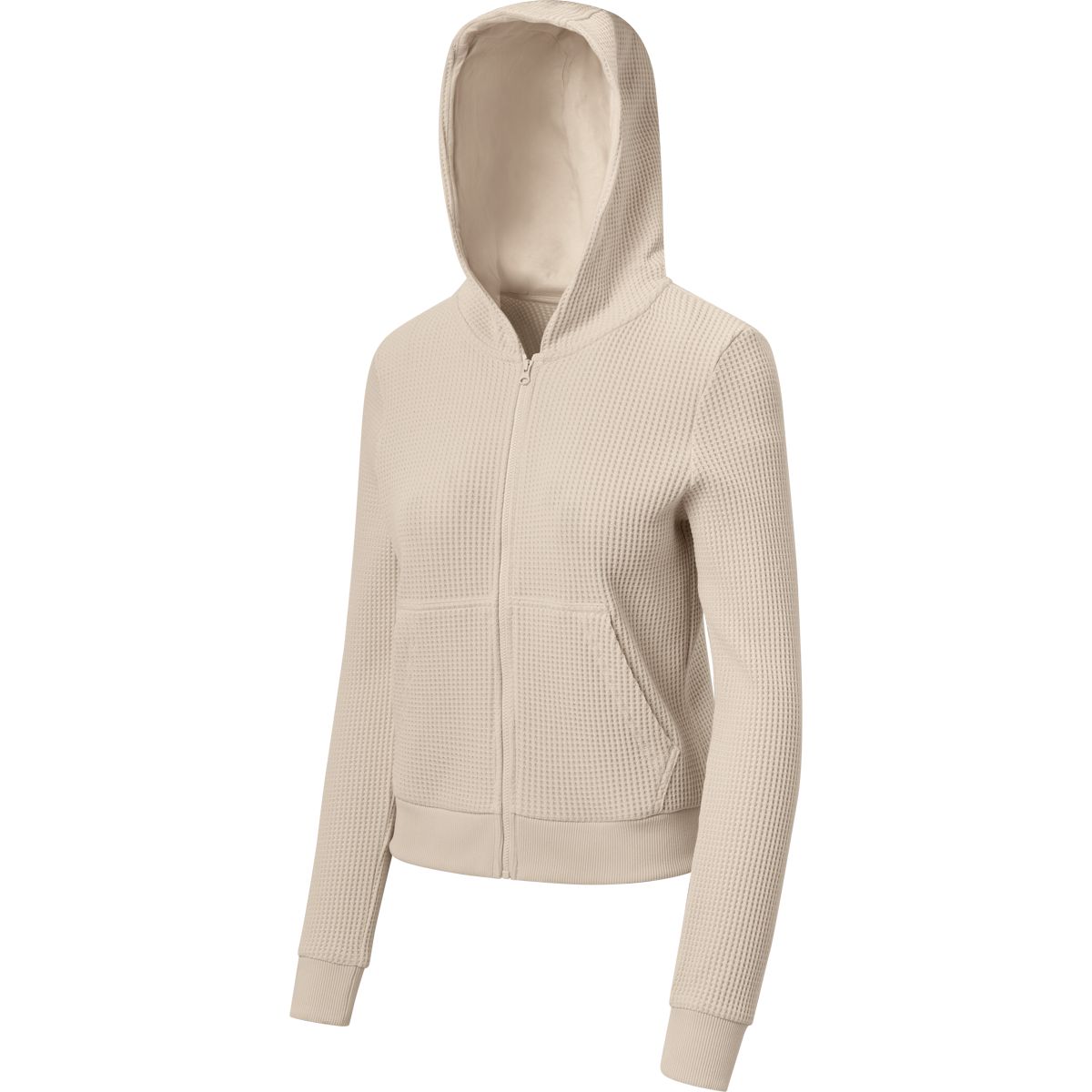 Ripzone Women's Kinsley Waffle Full Zip Hoodie