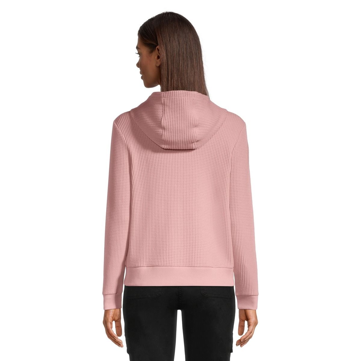 Ripzone Women's Kinsley Waffle Full Zip Hoodie