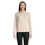 Ripzone Women's Kinsley Waffle Quarter Zip Hoodie Front_Flat