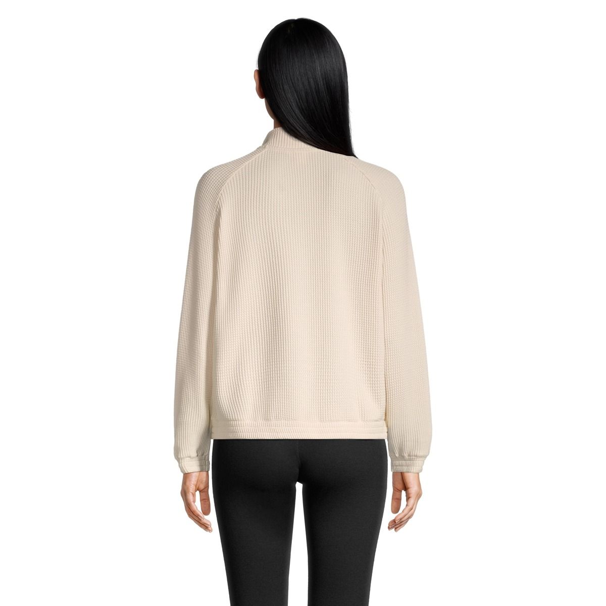 Ripzone Women's Kinsley Waffle Quarter Zip Hoodie