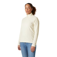 Helly Hansen Women's Daybreaker Half Zip Long Sleeve Top Front_Three_Fourths_Angled_Left
