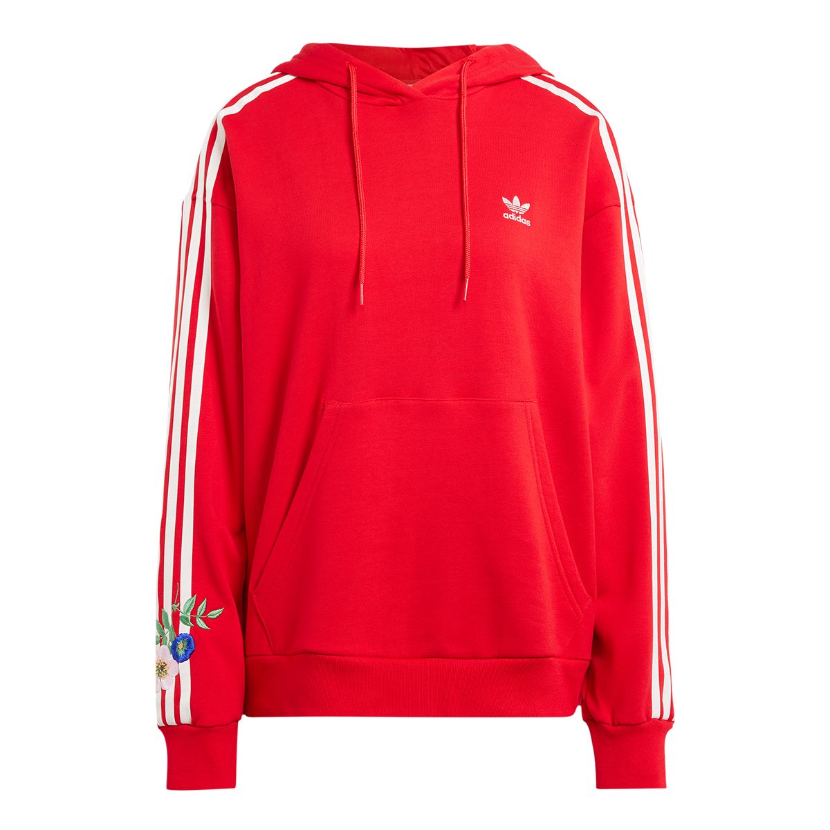 adidas Women's Graphics Floral Hoodie