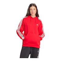 adidas Women's Graphics Floral Hoodie Front_Three_Fourths_Angled_Right