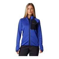 Columbia Women's Triple Canyon Full Zip Long Sleeve Top Front_Flat