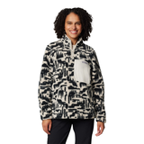 Columbia Women's West Bend Quarter Zip II Long Sleeve Top Front_Flat