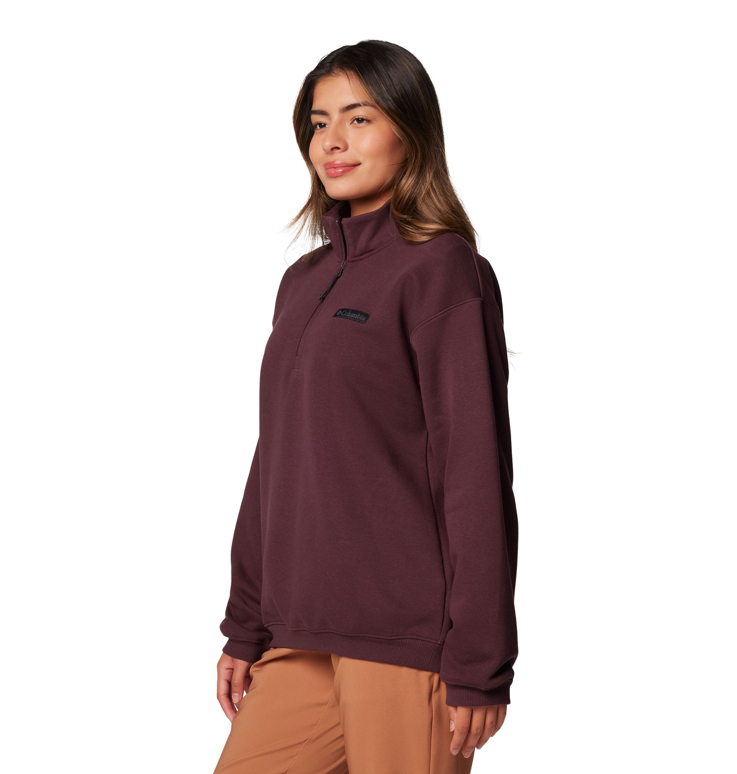 Columbia Women's Meridian Creek Quarter Zip Long Sleeve Top