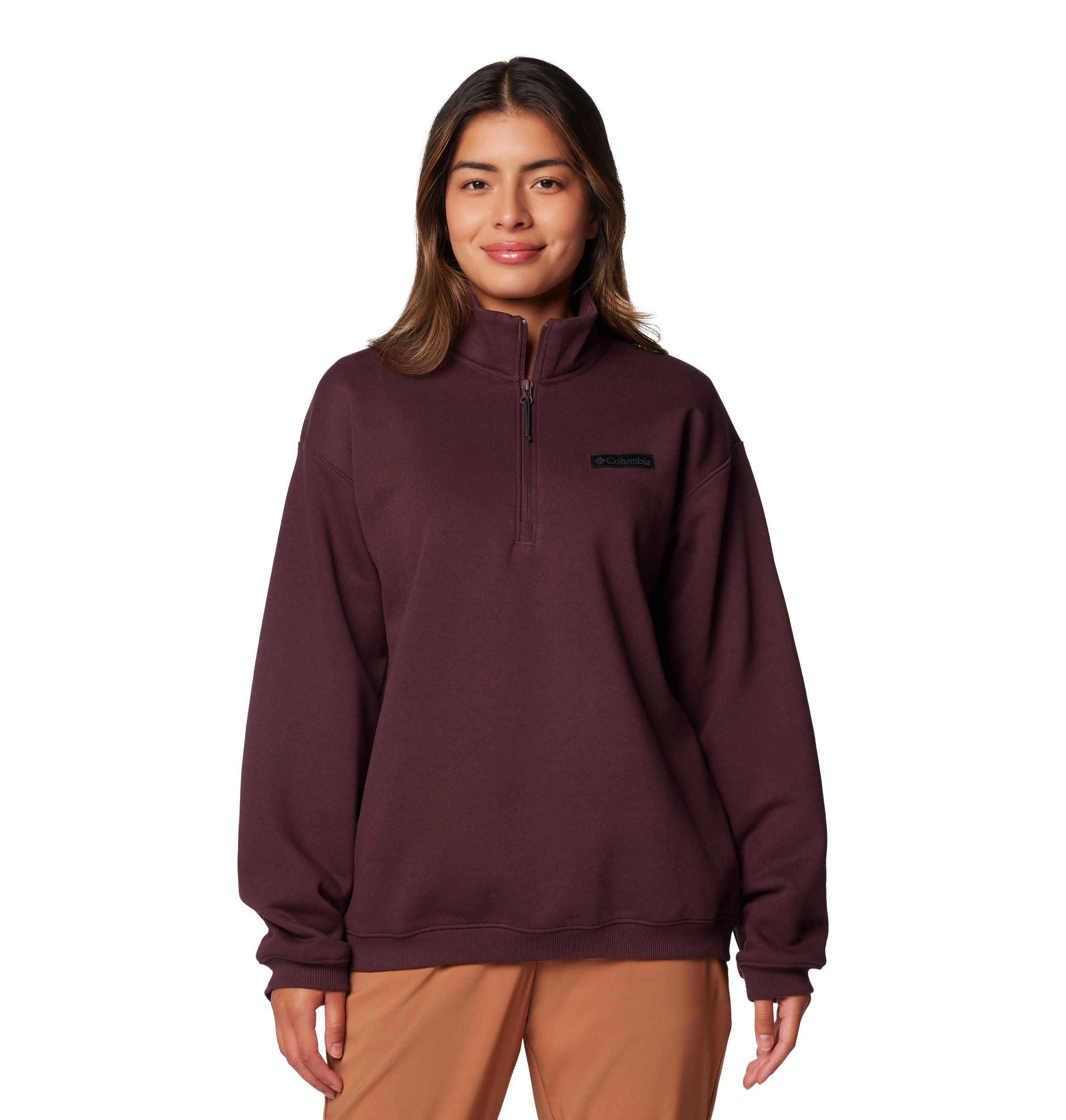 Columbia Women's Meridian Creek Quarter Zip Long Sleeve Top