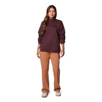 Columbia Women's Meridian Creek Quarter Zip Long Sleeve Top Front_Flat