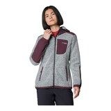 Columbia Women's Arctic Crest Sherpa Full Zip Hoodie Front_Flat